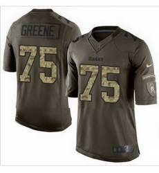 Nike Pittsburgh Steelers #75 Joe Greene Green Mens Stitched NFL Limited Salute to Service Jersey Nike Pittsburgh Steelers #75 Joe Greene Green Mens Stitched NFL Limited Salute to Service Jersey