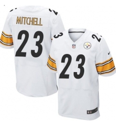 Nike Steelers #23 Mike Mitchell White Mens Stitched NFL Elite Jersey Nike Steelers #23 Mike Mitchell White Mens Stitched NFL Elite Jersey