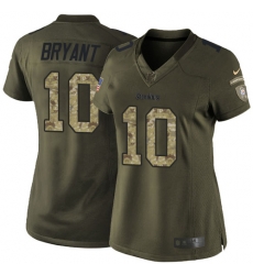 Nike Steelers #10 Martavis Bryant Green Womens Stitched NFL Limited 2015 Salute to Service Jersey Nike Steelers #10 Martavis Bryant Green Womens Stitched NFL Limited 2015 Salute to Service Jersey