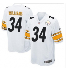 Youth New Steelers #34 DeAngelo Williams White Stitched NFL Elite Jersey Youth New Steelers #34 DeAngelo Williams White Stitched NFL Elite Jersey