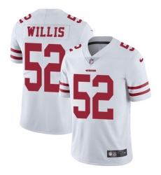 Nike 49ers #52 Patrick Willis White Mens Stitched NFL Vapor Untouchable Limited Jersey Nike 49ers #52 Patrick Willis White Mens Stitched NFL Vapor Untouchable Limited Jersey