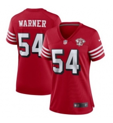 Women Nike San Francisco 49ers Fred Warner 54 Red Alternate Vapor Untouchable Limited NFL Jersey Women Nike San Francisco 49ers Fred Warner 54 Red Alternate Vapor Untouchable Limited NFL Jersey
