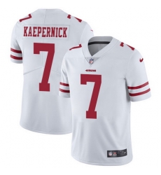 Nike 49ers #7 Colin Kaepernick White Youth Stitched NFL Vapor Untouchable Limited Jersey Nike 49ers #7 Colin Kaepernick White Youth Stitched NFL Vapor Untouchable Limited Jersey