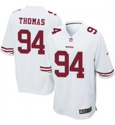 Nike 49ers #94 Solomon Thomas White Youth Stitched NFL Elite Jersey Nike 49ers #94 Solomon Thomas White Youth Stitched NFL Elite Jersey