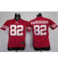 Youth Nike San Francisco 49ers #82 Mario Manningham Red NFL Jerseys Youth Nike San Francisco 49ers #82 Mario Manningham Red NFL Jerseys