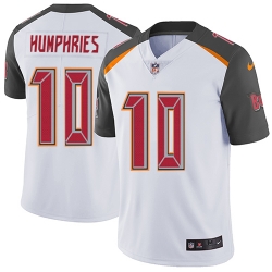 Men Nike Buccaneers #10 Adam Humphries White Stitched NFL Vapor Untouchable Limited Jersey