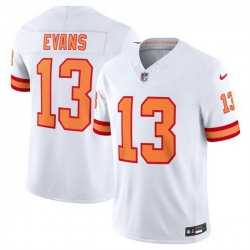 Men Tampa Bay Buccaneers 13 Mike Evans White 2025 F U S E  Vapor Limited Stitched Jersey