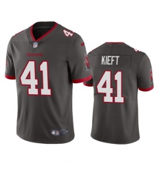 Men Tampa Bay Buccaneers 41 Ko Kieft Grey Vapor Untouchable Limited Stitched Jersey Men Tampa Bay Buccaneers 41 Ko Kieft Grey Vapor Untouchable Limited Stitched Jersey