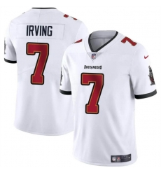 Men Tampa Bay Buccaneers 7 Bucky Irving White Vapor Limited Stitched Jersey Men Tampa Bay Buccaneers 7 Bucky Irving White Vapor Limited Stitched Jersey