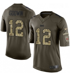 Mens Nike Tampa Bay Buccaneers 12 Chris Godwin Limited Green Salute to Service NFL Jersey Mens Nike Tampa Bay Buccaneers 12 Chris Godwin Limited Green Salute to Service NFL Jersey
