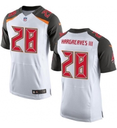 Nike Buccaneers #28 Vernon Hargreaves III White Mens Stitched NFL New Elite Jersey Nike Buccaneers #28 Vernon Hargreaves III White Mens Stitched NFL New Elite Jersey