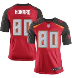 Nike Buccaneers #80 O J Howard Red Team Color Mens Stitched NFL New Elite Jersey Nike Buccaneers #80 O J Howard Red Team Color Mens Stitched NFL New Elite Jersey