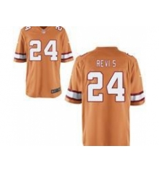 Nike Tampa Bay Buccaneers 24 Darrelle Revis Orange Game NFL Jersey Nike Tampa Bay Buccaneers 24 Darrelle Revis Orange Game NFL Jersey