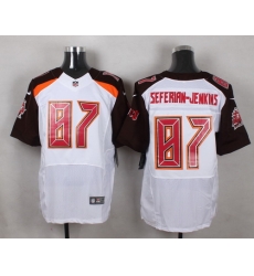 Nike Tampa Bay Buccaneers #87 Austin Seferian Jenkins White Mens Stitched NFL New Elite Jersey Nike Tampa Bay Buccaneers #87 Austin Seferian Jenkins White Mens Stitched NFL New Elite Jersey