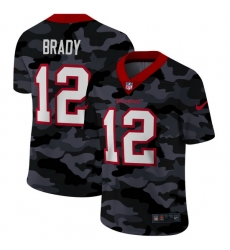 Tampa Bay Buccaneers 12 Tom Brady Men Nike 2020 Black CAMO Vapor Untouchable Limited Stitched NFL Jersey Tampa Bay Buccaneers 12 Tom Brady Men Nike 2020 Black CAMO Vapor Untouchable Limited Stitched NFL Jersey