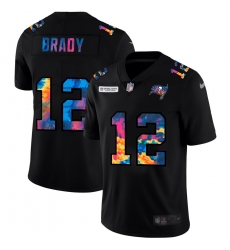 Tampa Bay Buccaneers 12 Tom Brady Men Nike Multi Color Black 2020 NFL Crucial Catch Vapor Untouchable Limited Jersey Tampa Bay Buccaneers 12 Tom Brady Men Nike Multi Color Black 2020 NFL Crucial Catch Vapor Untouchable Limited Jersey