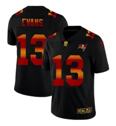Tampa Bay Buccaneers 13 Mike Evans Men Black Nike Red Orange Stripe Vapor Limited NFL Jersey Tampa Bay Buccaneers 13 Mike Evans Men Black Nike Red Orange Stripe Vapor Limited NFL Jersey
