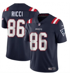 Men New England Patriots 86 Giovanni Ricci Navy 2025 Vapor Limited Stitched Football Jersey Men New England Patriots 86 Giovanni Ricci Navy 2025 Vapor Limited Stitched Football Jersey