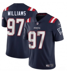 Men New England Patriots 97 Milton Williams Navy 2025 Vapor Limited Stitched Football Jersey Men New England Patriots 97 Milton Williams Navy 2025 Vapor Limited Stitched Football Jersey