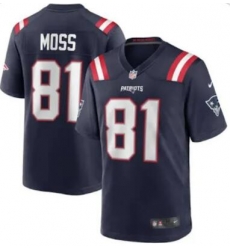 Men Nike New England Patriots #81 Randy Moss Blue Vapor Limited blue Jersey Men Nike New England Patriots #81 Randy Moss Blue Vapor Limited blue Jersey