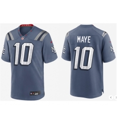 Men's New England Patriots #10 Drake Maye Rivalries Collection Jersey