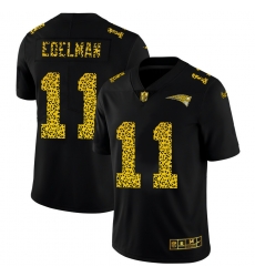 New England Patriots 11 Julian Edelman Men Nike Leopard Print Fashion Vapor Limited NFL Jersey Black New England Patriots 11 Julian Edelman Men Nike Leopard Print Fashion Vapor Limited NFL Jersey Black