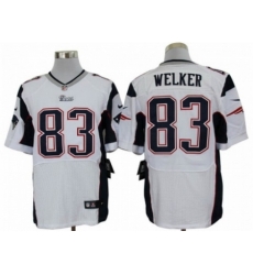 Nike New England Patriots 83 Wes Welker white Elite NFL Jersey Nike New England Patriots 83 Wes Welker white Elite NFL Jersey