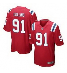 Nike New England Patriots #91 Jamie Collins Red Alternate Mens Stitched NFL Elite Jersey Nike New England Patriots #91 Jamie Collins Red Alternate Mens Stitched NFL Elite Jersey