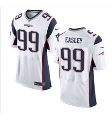 Nike New England Patriots #99 Dominique Easley White Men 27s Stitched NFL New Elite Jersey Nike New England Patriots #99 Dominique Easley White Men 27s Stitched NFL New Elite Jersey