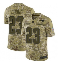 Nike Patriots #23 Patrick Chung Camo Mens Stitched NFL Limited 2018 Salute To Service Jersey Nike Patriots #23 Patrick Chung Camo Mens Stitched NFL Limited 2018 Salute To Service Jersey