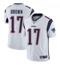 Patriots 17 Antonio Brown White Men Stitched Football Vapor Untouchable Limited Jersey Patriots 17 Antonio Brown White Men Stitched Football Vapor Untouchable Limited Jersey