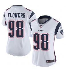 Nike Patriots #98 Trey Flowers White Womens Stitched NFL Vapor Untouchable Limited Jersey Nike Patriots #98 Trey Flowers White Womens Stitched NFL Vapor Untouchable Limited Jersey