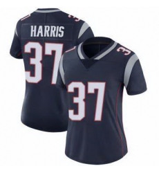 Women New England Patriots Damien Harris #37 Blue Vapor Limited Jersey Women New England Patriots Damien Harris #37 Blue Vapor Limited Jersey