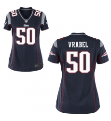 Women Nike Patroits #50 Mike Vrabel Navy Game Home NFL Jersey Women Nike Patroits #50 Mike Vrabel Navy Game Home NFL Jersey