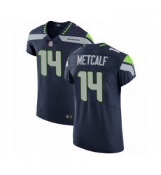 Mens Seattle Seahawks 14 DK Metcalf Navy Blue Team Color Vapor Untouchable Elite Player Football Jersey Mens Seattle Seahawks 14 DK Metcalf Navy Blue Team Color Vapor Untouchable Elite Player Football Jersey