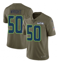 Nike Seahawks #50 K J Wright Olive Mens Stitched NFL Limited 2017 Salute to Service Jersey Nike Seahawks #50 K J Wright Olive Mens Stitched NFL Limited 2017 Salute to Service Jersey