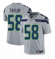 Nike Seahawks 58 Darrell Taylor Grey Alternate Men Stitched NFL Vapor Untouchable Limited Jersey Nike Seahawks 58 Darrell Taylor Grey Alternate Men Stitched NFL Vapor Untouchable Limited Jersey
