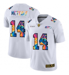 Seattle Seahawks 14 DK Metcalf Men White Nike Multi Color 2020 NFL Crucial Catch Limited NFL Jersey Seattle Seahawks 14 DK Metcalf Men White Nike Multi Color 2020 NFL Crucial Catch Limited NFL Jersey