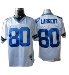 nfl Seattle Seahawks 80 Steve Largent Throwback white nfl Seattle Seahawks 80 Steve Largent Throwback white