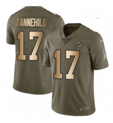 Mens Nike Miami Dolphins 17 Ryan Tannehill Limited OliveGold 2017 Salute to Service NFL Jersey Mens Nike Miami Dolphins 17 Ryan Tannehill Limited OliveGold 2017 Salute to Service NFL Jersey