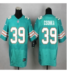 New Miami Dolphins #39 Larry Csonka Aqua Green Alternate Mens Stitched NFL Elite Jersey New Miami Dolphins #39 Larry Csonka Aqua Green Alternate Mens Stitched NFL Elite Jersey