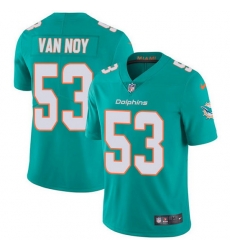 Nike Dolphins 53 Kyle Van Noy Aqua Green Team Color Men Stitched NFL Vapor Untouchable Limited Jersey Nike Dolphins 53 Kyle Van Noy Aqua Green Team Color Men Stitched NFL Vapor Untouchable Limited Jersey