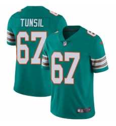 Nike Dolphins #67 Laremy Tunsil Aqua Green Alternate Mens Stitched NFL Vapor Untouchable Limited Jersey Nike Dolphins #67 Laremy Tunsil Aqua Green Alternate Mens Stitched NFL Vapor Untouchable Limited Jersey