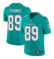 Nike Dolphins #89 Julius Thomas Aqua Green Team Color Mens Stitched NFL Vapor Untouchable Limited Jersey Nike Dolphins #89 Julius Thomas Aqua Green Team Color Mens Stitched NFL Vapor Untouchable Limited Jersey
