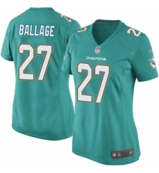 Kalen Ballage Miami Dolphins Women Vapor Limited Team Color Nike Jersey Aqua Kalen Ballage Miami Dolphins Women Vapor Limited Team Color Nike Jersey Aqua