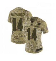 Womens Miami Dolphins 14 Ryan Fitzpatrick Limited Camo 2018 Salute to Service Football Jersey Womens Miami Dolphins 14 Ryan Fitzpatrick Limited Camo 2018 Salute to Service Football Jersey