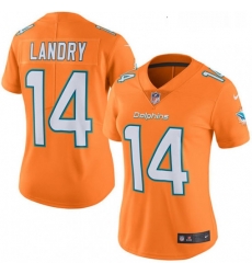 Womens Nike Miami Dolphins 14 Jarvis Landry Limited Orange Rush Vapor Untouchable NFL Jersey Womens Nike Miami Dolphins 14 Jarvis Landry Limited Orange Rush Vapor Untouchable NFL Jersey