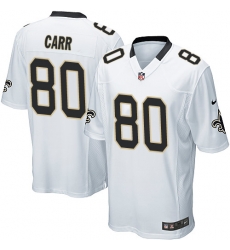 Game Nike White Mens Austin Carr Road Jersey NFL 80 New Orleans Saints Game Nike White Mens Austin Carr Road Jersey NFL 80 New Orleans Saints