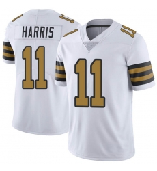 Men New Orleans Saints Deonte Harris #11 Rush Stitched NFL Colo Men New Orleans Saints Deonte Harris #11 Rush Stitched NFL Colo