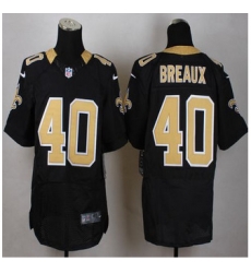 Nike New Orleans Saints #40 Delvin Breaux Black Team Color Mens Stitched NFL Elite Jersey Nike New Orleans Saints #40 Delvin Breaux Black Team Color Mens Stitched NFL Elite Jersey